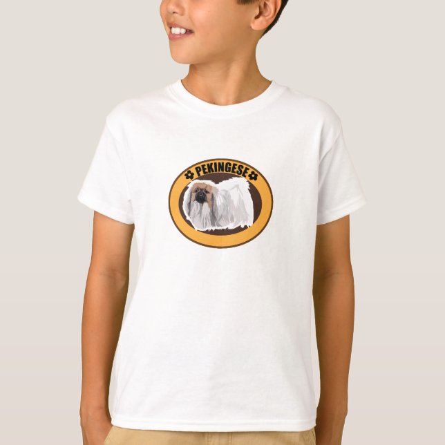 Dog pekingese T-Shirt (Front)