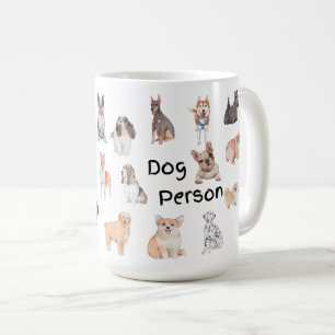 Dog person coffee mug
