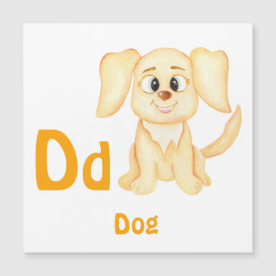 Dog personalize ABC: Letter D - Add Your Name