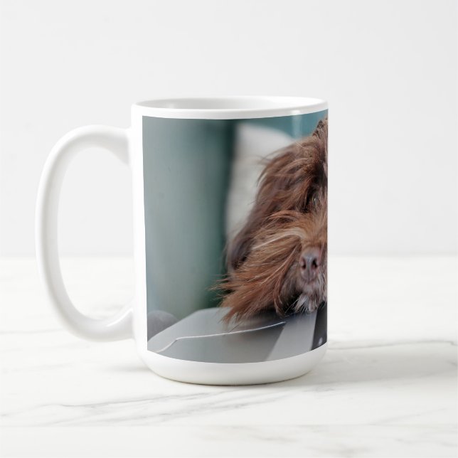 Dog, Pet, Containment Coffee Mug (Left)