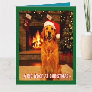 DOG PET DESIGN FOR CHRISTSMAS CARD