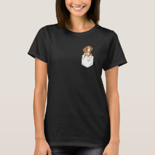 Dog Pet Owner Animal Pet Owner Cute Pocket Beagle T-Shirt