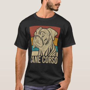 Dog Pet Owner Vintage Animal Outfit Retro Cane Cor T-Shirt