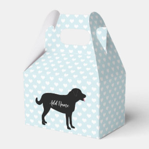 Dog Pet Personalized Name Favor Box