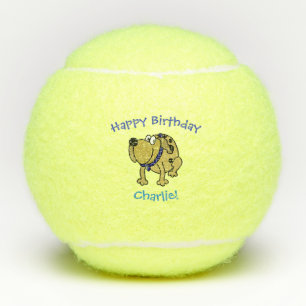 Dog Pet Toy Cute Birthday Tennis Balls