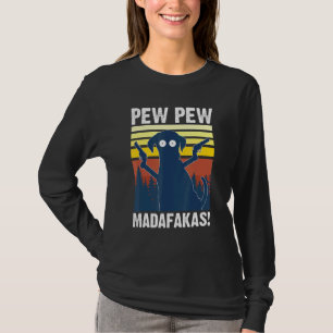 Dog Pew Pew Madafakas Vintage Crazy Dogs T-Shirt