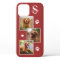Dog Photo Collage Monogram Terra Cotta Pet