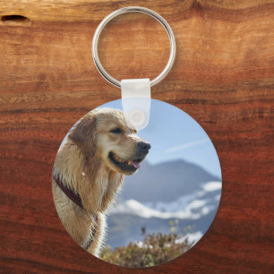 Dog Photo Custom Personalized Keychain