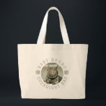 Dog Photo Custom Text Overnight Bag<br><div class="desc">Custom dog photo customizable text,  overnight bag.</div>