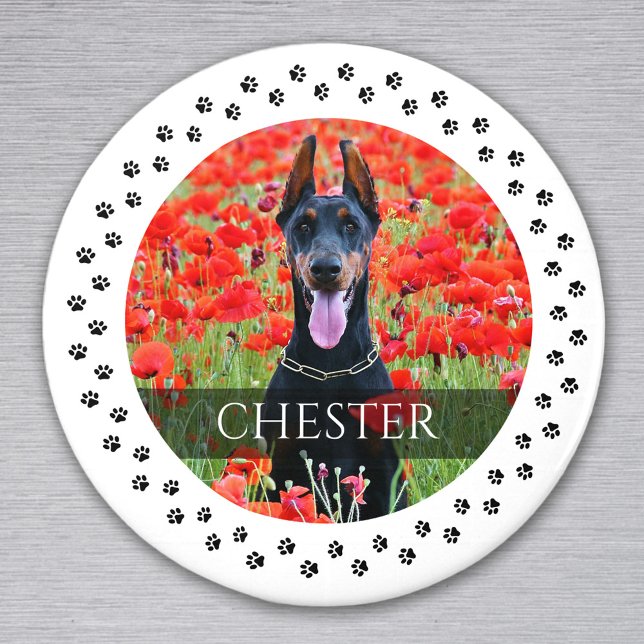 Dog Photo Magnet - Personalized Pet Keepsake (Creator Uploaded)