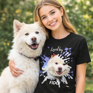 Dog photo splash fun humour love T-Shirt