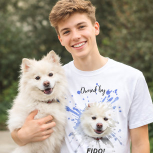 Dog photo splash fun humour T-Shirt