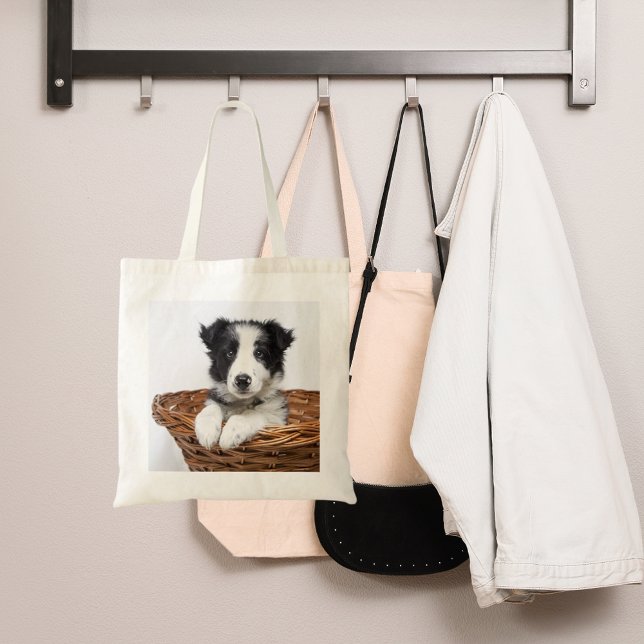 Dog photo tote bag (Creator Uploaded)