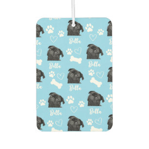 Dog Photo Upload Cute Pet Picture Pink Air Freshener