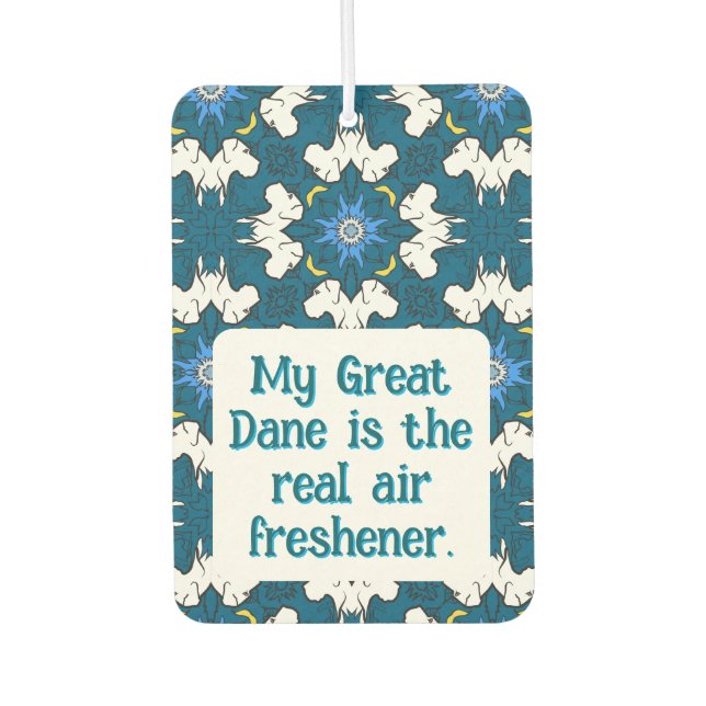 Dog Photography personalized Air Freshener (Front)
