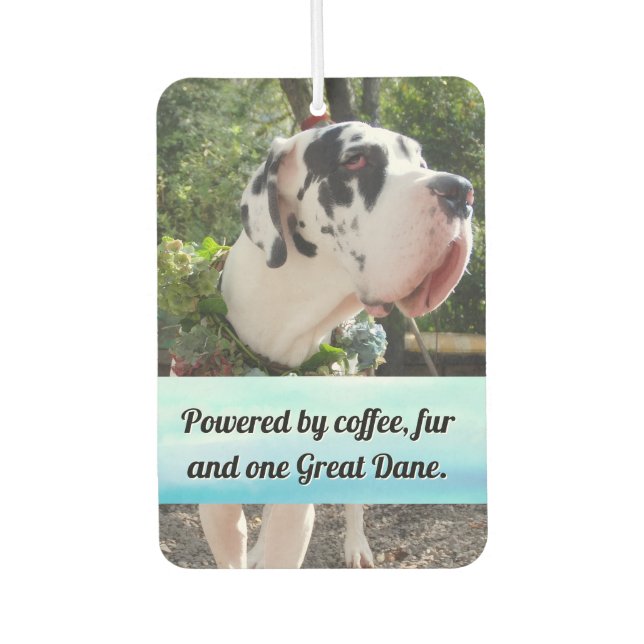Dog Photography personalized Air Freshener (Front)
