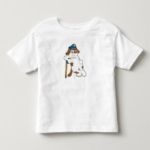 Dog Police officer Police hat Toddler T-shirt