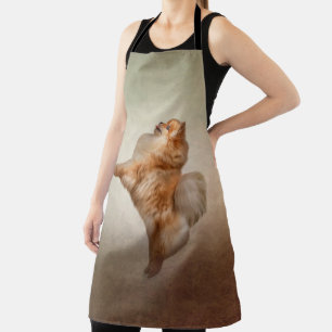 Dog Pomeranian Spitz Apron