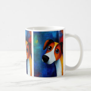 Dog Portrait Art Coffee Mug
