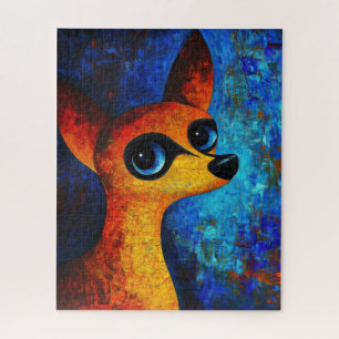 Dog Portrait Art Puzzle