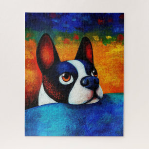 Dog Portrait Art Puzzle