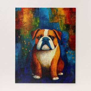 Dog Portrait Art Puzzle