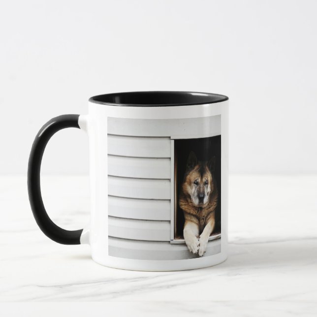 dog portrait mug (Left)