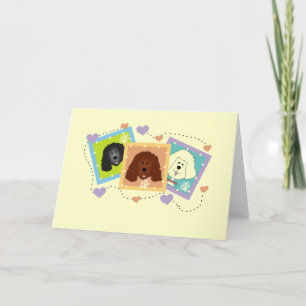 Dog Portraits Tshirts and Gifts Card