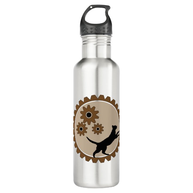 dog powered cage with wheels   710 ml water bottle (Front)