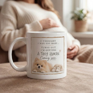 Dog Pregnancy Announcement Coffee Mug
