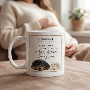 Dog Pregnancy Announcement Coffee Mug