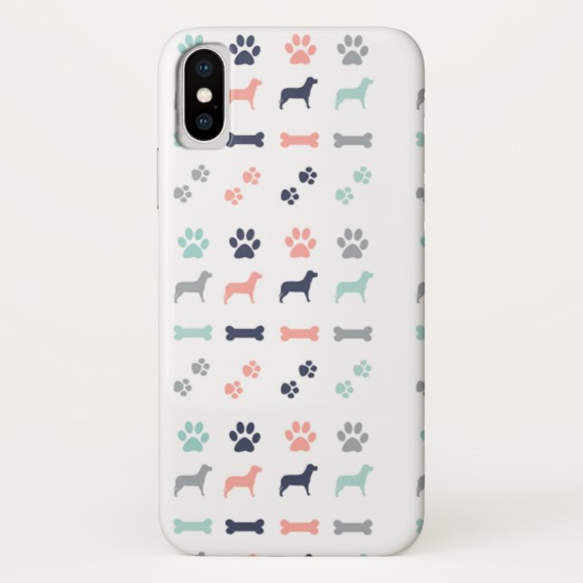 Dog print phone case (Back)