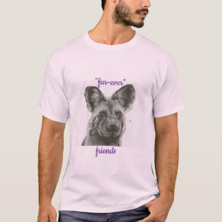 Dog print tshirt