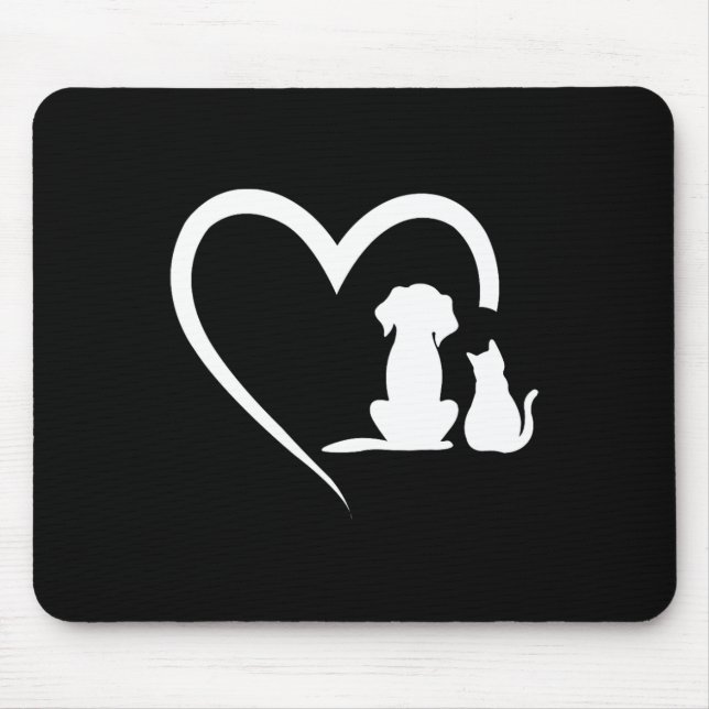 Dog Puppy And Ba1  Mouse Pad (Front)