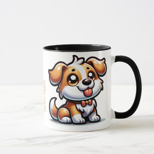 dog,puppy love mug (Right)