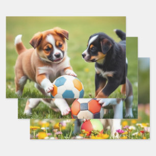 Dog / Puppy Wrapping Paper Sheet