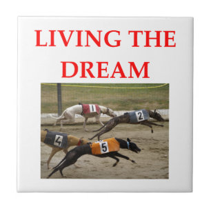 dog racing tile