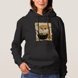 Dog Ramen Japanese Kawaii Anime Dog Hoodie