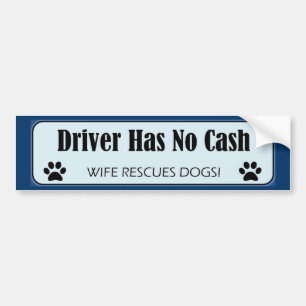 Dog Rescue Bumper Sticker