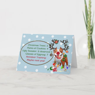 Dog Rescue Holiday Card