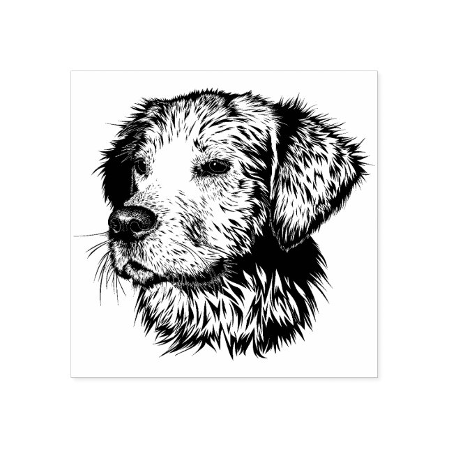 Dog Rubber Stamp (Imprint)