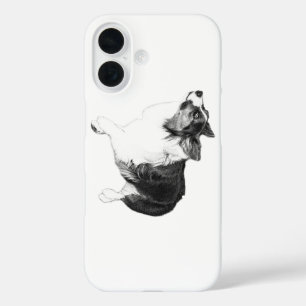 Dog’s Gaze in Autumn iPhone 16 Case