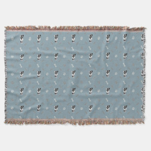  Dog Schnauzer Throw Blanket
