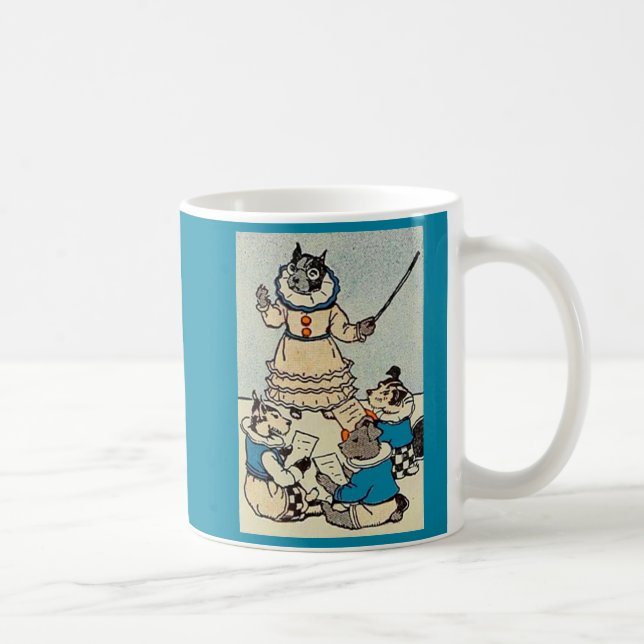 dog school coffee mug (Right)