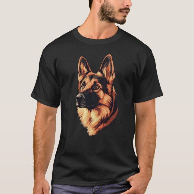 DOG SHEPHERD T-Shirt (Front)