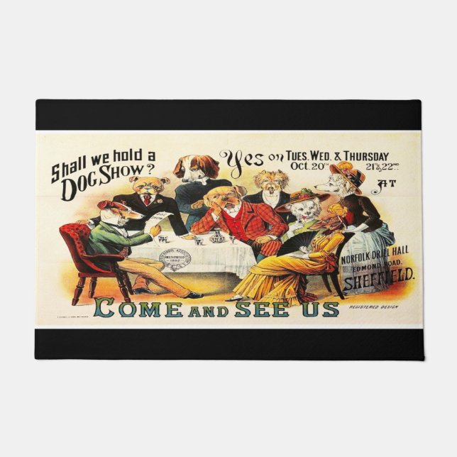 "DOG SHOW" DOORMAT (Front)