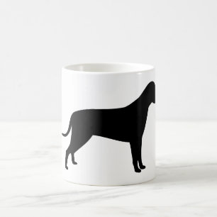 Dog Silhouette Coffee Mug
