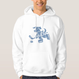 Dog Silhouette Golden Retriever Labrador Hockey  Hoodie