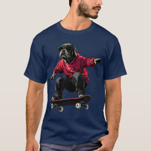 Dog skateboard - Skateboarding T-Shirt