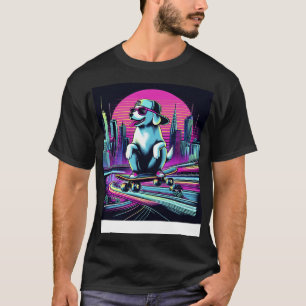 Dog Skateboarding 7 T-Shirt